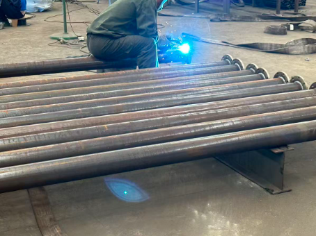 恩施20#无缝注浆管加工108*6钢花管棚管